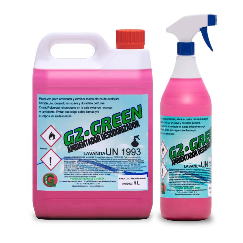 producto G2 AMBIENTADOR DESODORIZADOR set valquim